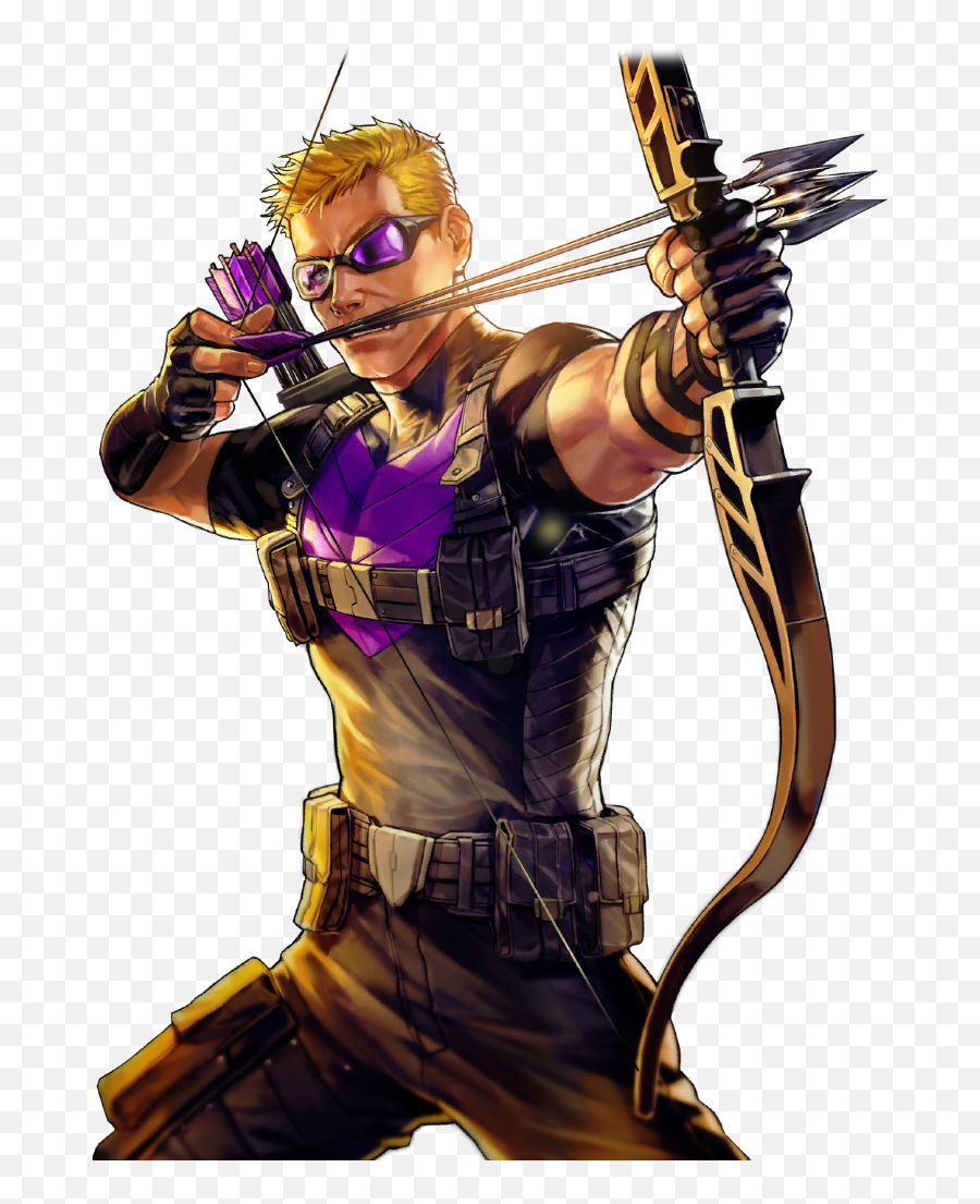 Mobile - Marvel Battle Lines Hawkeye Clinton Barton Marvel Comics Hawkeye Art Png,Hawkeye Png