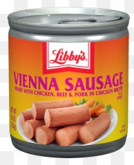 Delicious Canned Meats Libbyu0027s - Vienna Sausage Yellow png