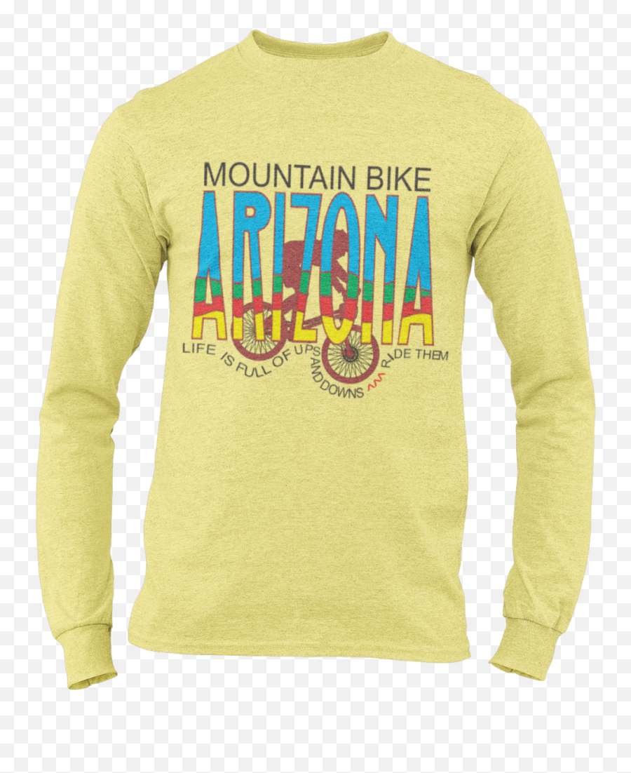 Arizona Cycling Tshirt - Long Sleeve Png,Tshirt Png