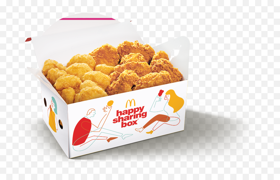 Happy Sharing Box - Mcdonaldu0027s Mcdonalds Happy Sharing Box Png,Chicken Nugget Png