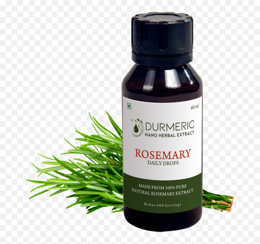 Rosemary Extracts Herbal Drops - Durmeric Solution Png,Rosemary Png