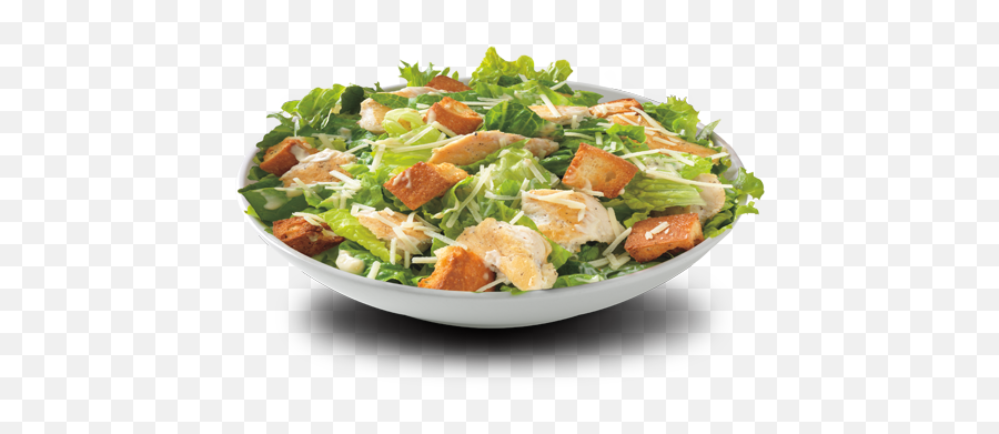Grilled Chicken Caesar Romaine Croutons - Caesar Salad Png,Salad Transparent