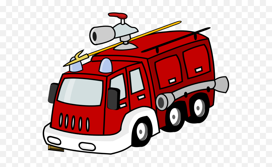 Fire Truck Svg Vector Clip Art - Svg Clipart Fire Brigade Clipart Png,Firetruck Png