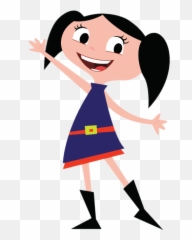 Luna Waving Transparent Png - El Mundo De Luna Dibujo,Luna Png