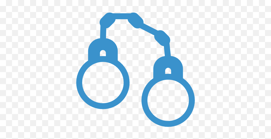 Handcuffs Police Protection Icon - Security Double Colour Png,Handcuffs Transparent