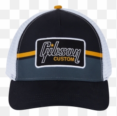 Custom Shop Premium Trucker Snapback - Gibson Custom Shop Png,Gibson Guitar Logo