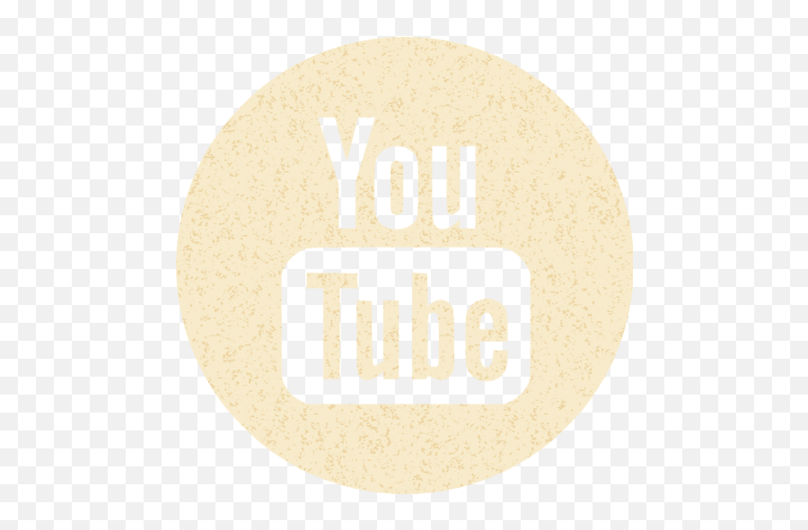Old Paper Youtube 4 Icon - Label Png,Old Youtube Logo