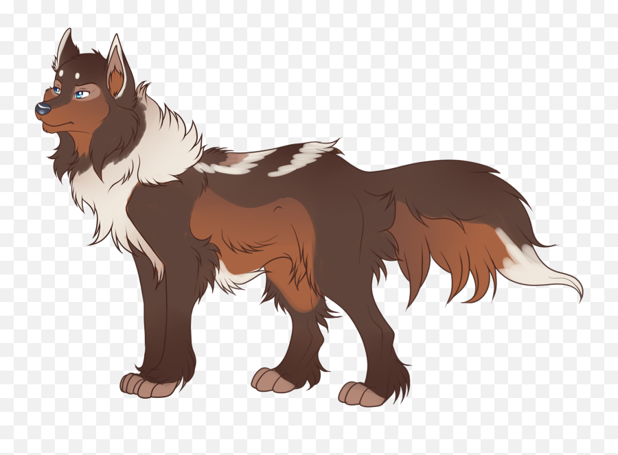 Download Dog Transparent Wolf Design - Brown Wolf Pup Anime Png,Wolf Cartoon  Png - free transparent png images 