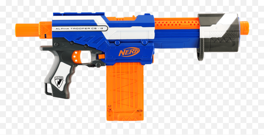 Gun - Blue Nerf Alpha Trooper Png,Squirt Gun Png
