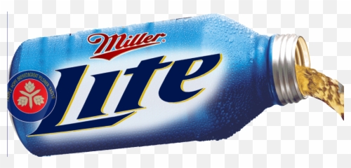Download Hd Img - Miller Lite Bottle Pouring Transparent Png