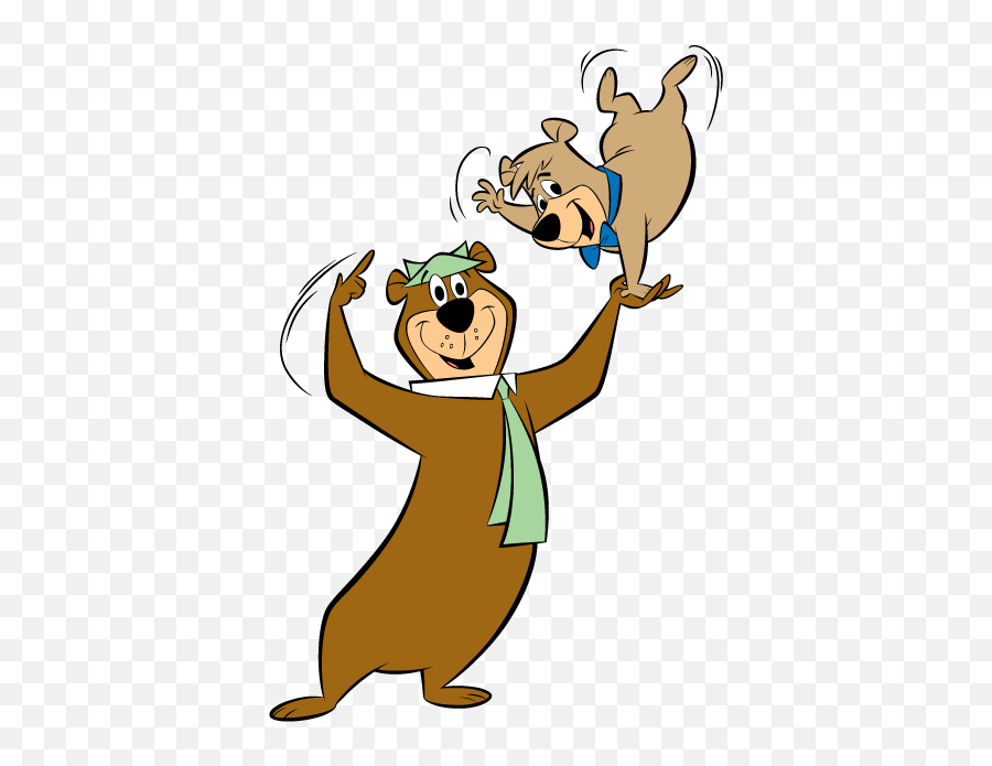 Football Punt Clipart Image Free Download Yogi Bears - Yogi Yogi Bear And Boo Boo Png,Yogi Bear Png