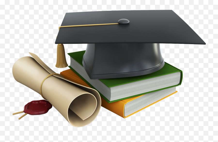 Library Of School Fish Graduation Picture Royalty Free - Graduation Cap With Books Png,School Books Png