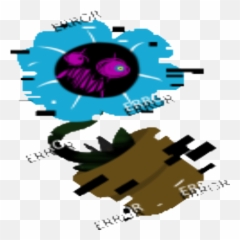 Download Hd Virustale Flowey - Error Flowey Transparent Png Error Flowey,Flowey Png