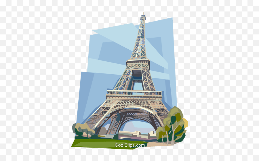 Paris France Eiffel Tower Royalty Free Vector Clip Art - Eiffel Tower Png,Eiffel Tower Transparent