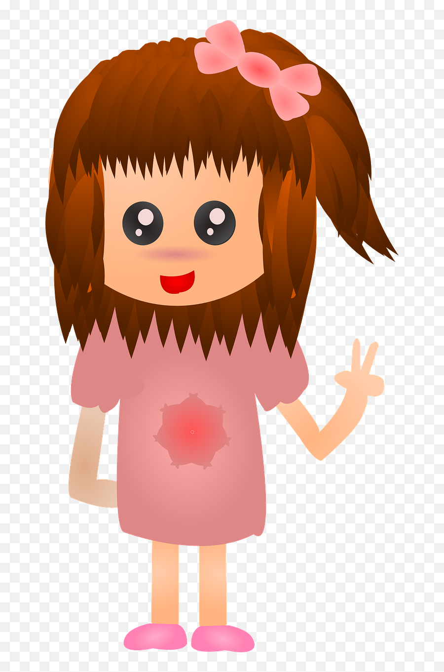 Anime Girl Female - Free Vector Graphic On Pixabay Animasi Gambar Orang Perempuan Png,Cute Anime Png