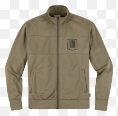 Icon 1000 Menu0027s Infamous Layers Jacket - Dark Earth Long Sleeve png