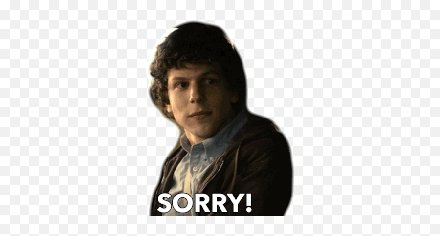 Sorry My Bad Gif - Hair Design Png,Jesse Eisenberg Icon