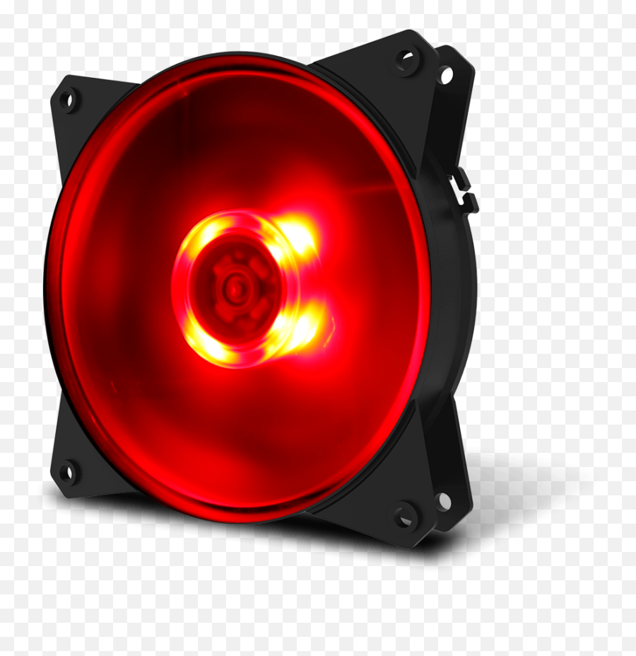 Cooler Master Fan Red Hd Png Download - Cooler Master Masterfan Mf120l Red,Red Effect Png