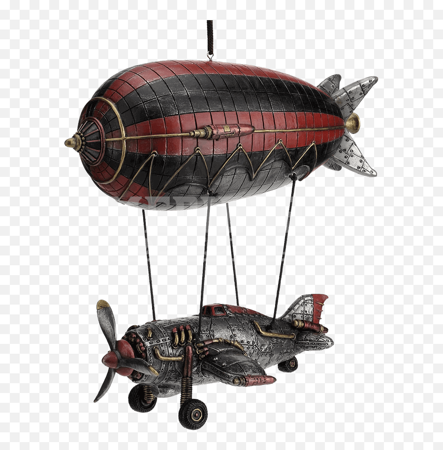 Download Steampunk Airship With Propeller Airplane Gondola - Steampunk Airship Png,Gondola Icon