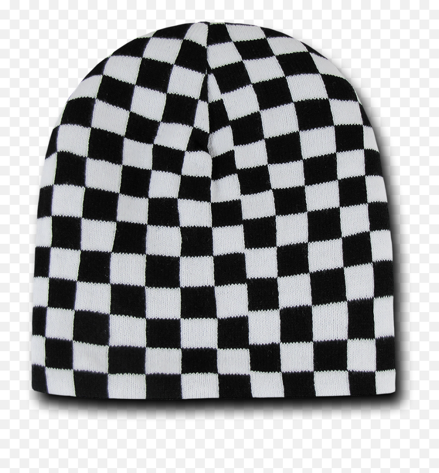 Decky Race Checkered Flag Reversible Beanies Beany - Check Checkerboard Png,Race Flag Png