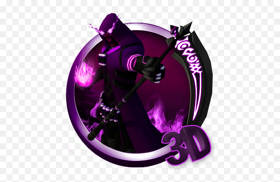 App Insights 3d Neon Grim Reaper Apptopia - Graphic Design Png,Grim Reaper Png