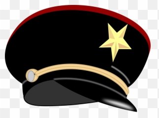 Clipart Hat General Transparent - Military Png
