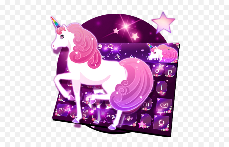 App Insights Galaxy Unicorn Keyboard Apptopia - Unicorn Png,Rainbow Unicorn Icon