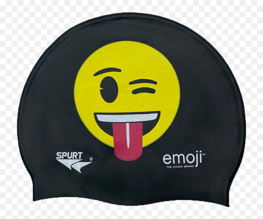 Emoji Winking With Tongue Out - Deep Black Beanie Png,Tongue Out Emoji Png