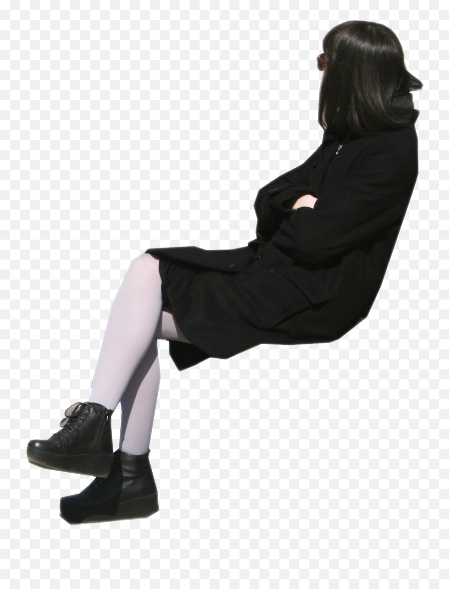 Download People Sitting Png Cutout - Cut Out People Sitting,People Sitting Png
