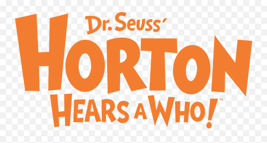 Filehorton Hears A Who Logosvg - Wikimedia Commons Horton Hears A Who Title Png,Dr. Seuss Png