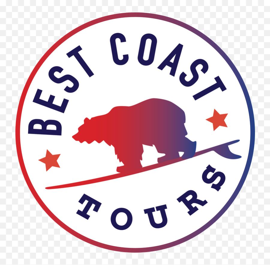 Best Coast Tours Guided Of Southern California - Circle Png,California Bear Png
