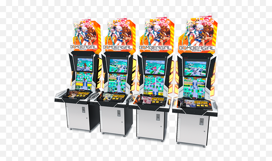 Download Bombergirl Arcade By Konami - Bombergirl Arcade Bomber Girl Arcade Png,Konami Logo Png
