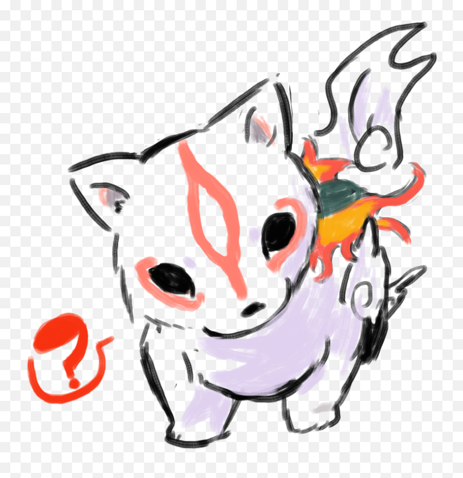 Okami - Vivixion Illustrations Art Street By Medibang Dot Png,Gabumon Icon