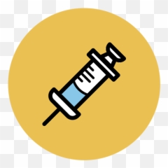 Medical Syringe Icon - Png