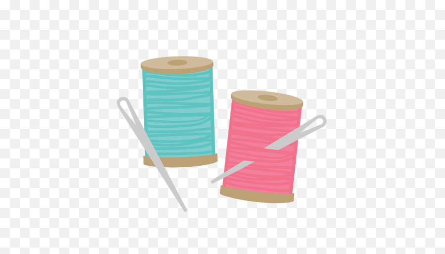 Drawing Needle Thread Transparent Png - Cute Sewing Clip Art,Needle And Thread Png
