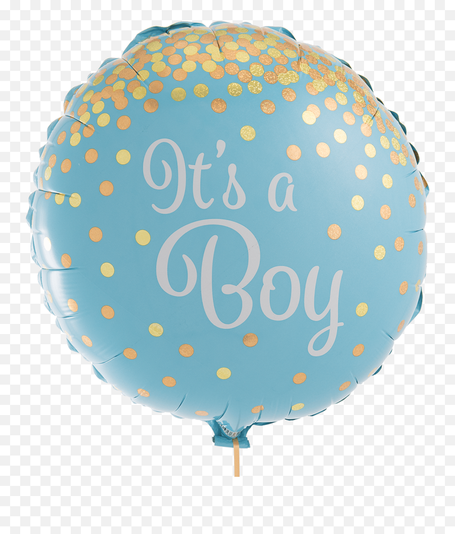 Boy Helium Filled Balloon - Transparent Its A Boy Balloon Png,Its A Boy Png