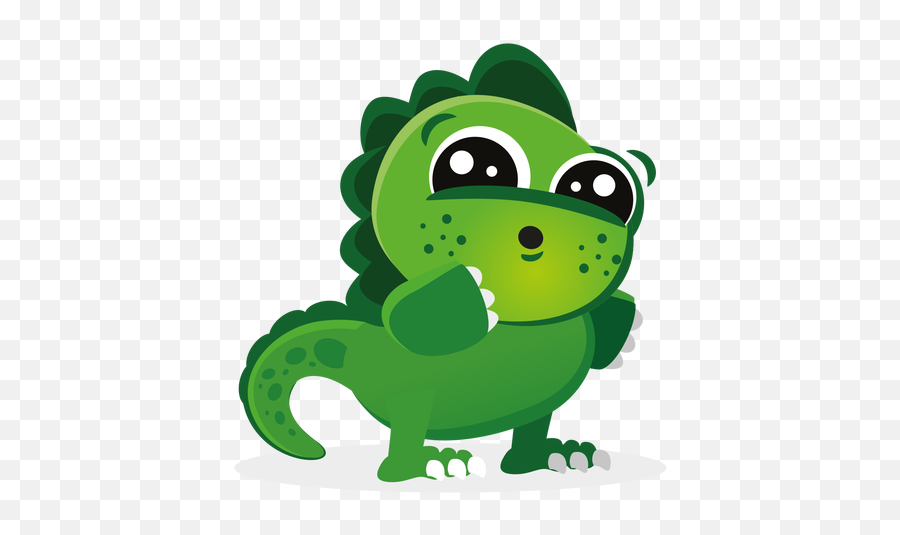 Cute Baby Dino Character Cartoon - Cartoon Png,Cartoon Baby Png