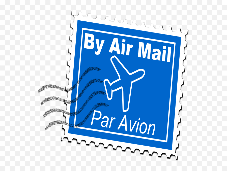 Air Mail Postage Stamp Png Clip Arts - Postage Stamp Clipart,Postage Stamp Png