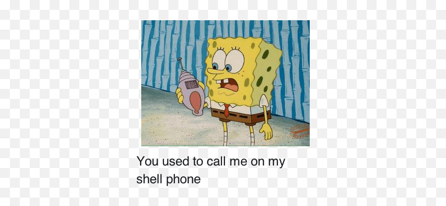 You Used To Call Me - Lil Wayne Funny Quotes Png,Mocking Spongebob Png