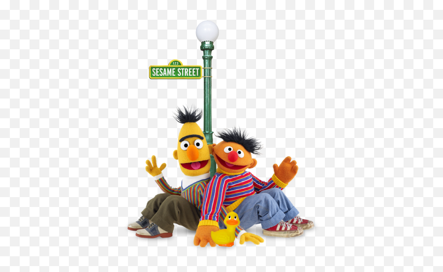 Sesame Street - Earnie And Bert Married Png,Ernie Png