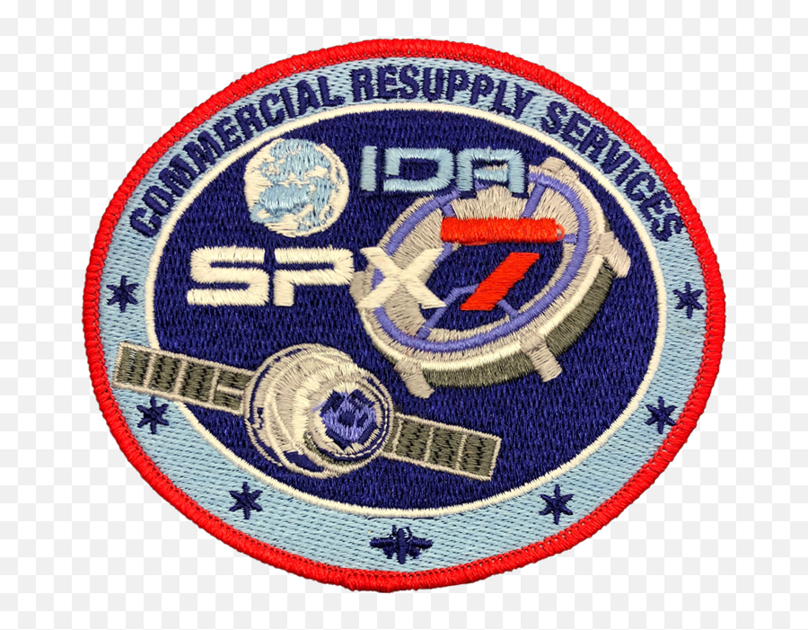 Crs Spacex 7 - Emblem Png,Spacex Logo Png