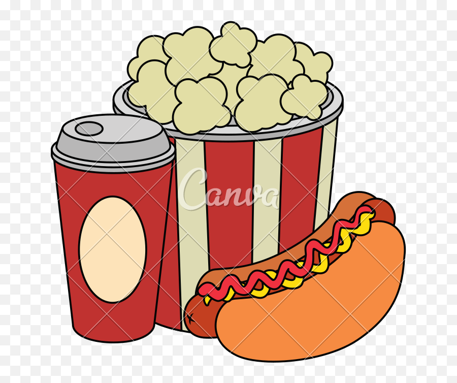 Hot Dog Vector Png - Illustration,Hotdog Png