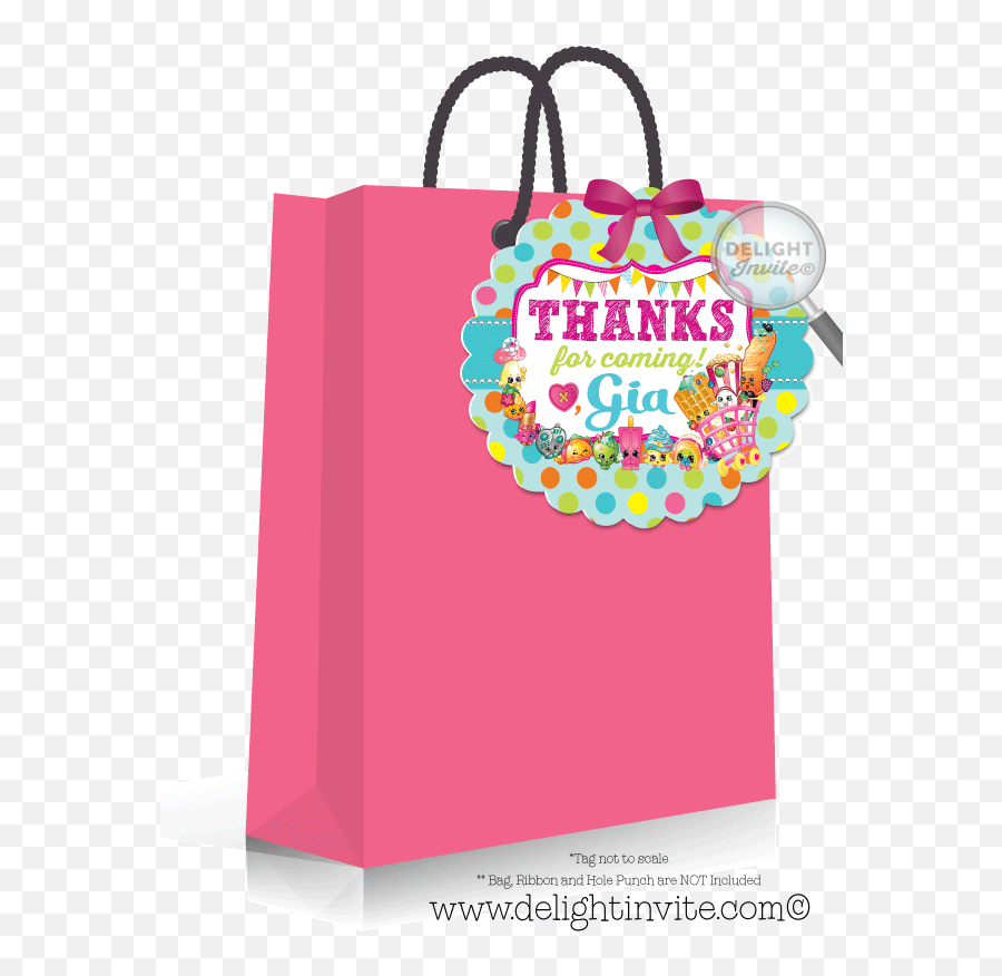 Shopkins Tag Png Picture 836090 - Birthday,Shopkins Logo Png
