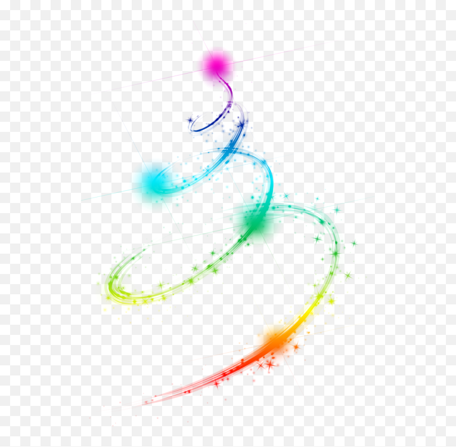 Ribbon Frame Png - Rainbow Spiral Of Light,Colores Png