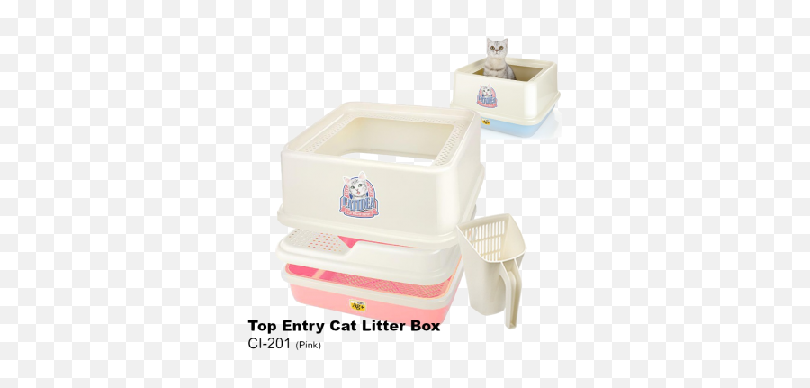 Catidea Cat Litter Box Ci201 - Box Png,Litter Png