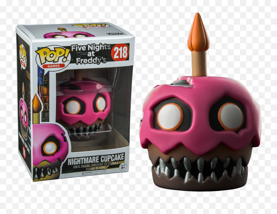 Five Nights - Nightmare Cupcake Pop Vinyl Figure Funko Pop Five Nights At Png,Five Nights At Freddy's Png