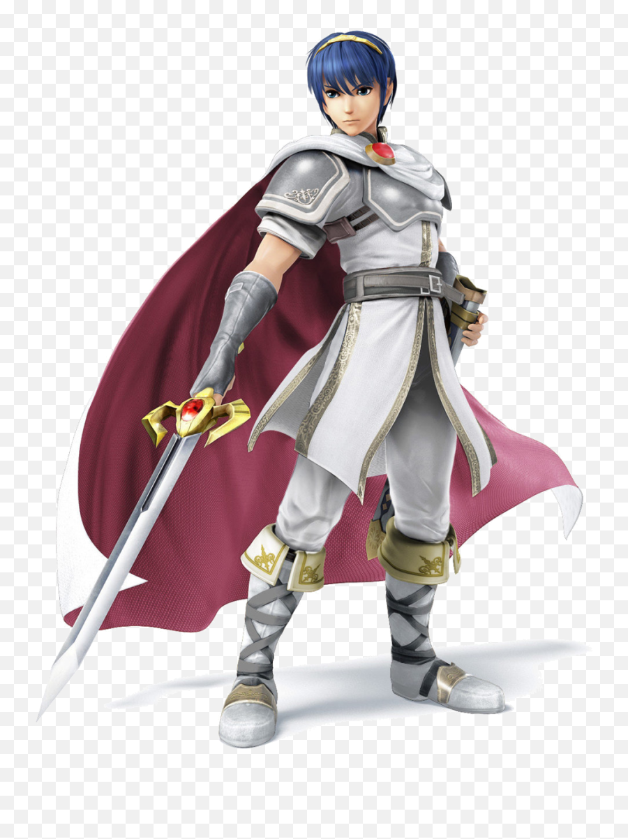 White Marth - White Marth Super Smash Bros Ultimate Png,Marth Png