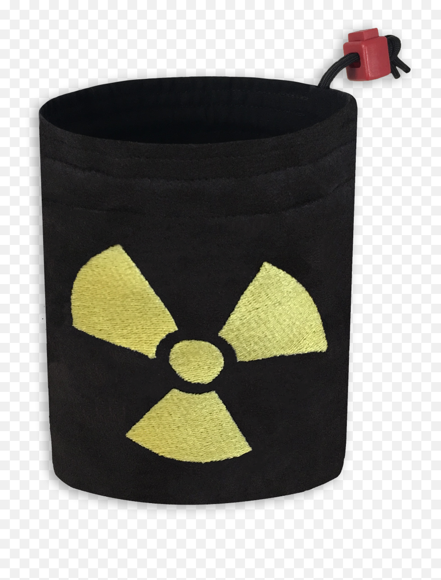 Embroidered Large Dice Bag - Bag Png,Radioactive Symbol Transparent