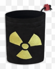 Embroidered Large Dice Bag - Bag Png,Radioactive Symbol Transparent
