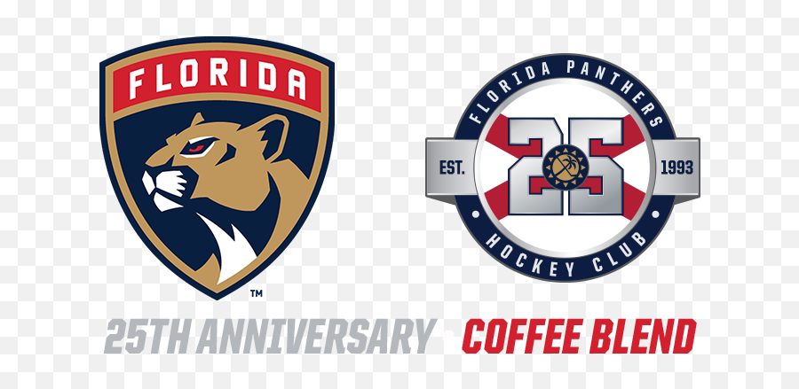 Download Florida Panthers Logo Png - Emblem,25th Anniversary Logo